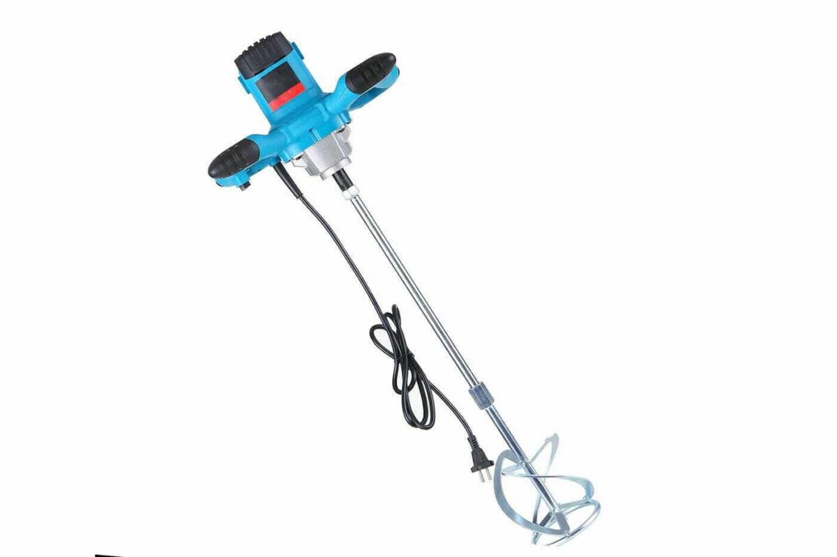 TRAPANO MISCELATORE IMPASTATORE MALTA CEMENTO GESSO COLLA 1100 W FRUSTA - immagine 2