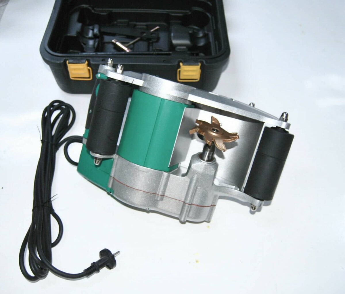 TRACCIATRICE SCANALATRICE SCANALATORE TRACCE ELETTRICA MURO MURI 1100 W ox - immagine 3