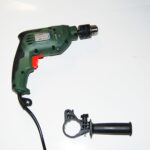 TRAPANO ELETTRICO CREMAGLIERA 500 W MANDRINO 13 MM 2 VELOCITA' PERCUSSIONE 149 - immagine 3