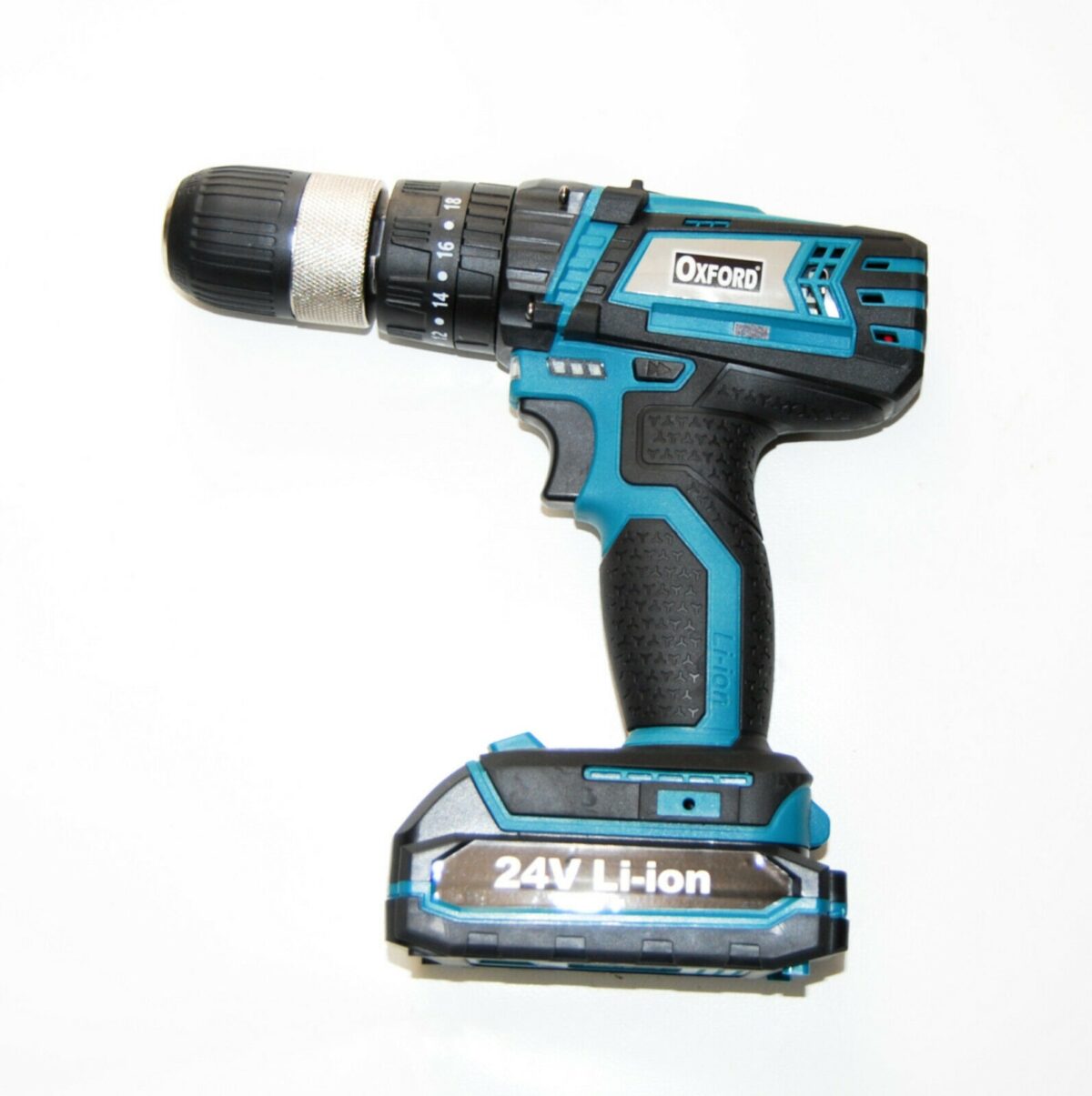 TRAPANO AVVITATORE 2 BATTERIA PERCUSSIONE 24V LED CARICABATTERIE VALIGETTA 184ox - immagine 2