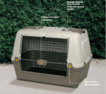 TRASPORTINO CANE GATTO ANIMALI CANI OMOLOGATO PER AUTO VIAGGI 76x45x54cm 475 - immagine 2