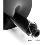 PUNTA PER TRIVELLA MOTOTRIVELLA 80x10cm 100 mm FORARE TERRENO SABBIA PUNTE OX - immagine 2