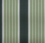 TENDA DA SOLE A CADUTA BALCONE SENZA CASSONETTO 3x2,5 MT VERDE /BIANCO RIGATO BRACCI 4901 - immagine 2