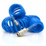 TUBO TUBI ARIA COMPRESSA SPIRALE 15 MT METRI FLESSIBILE COMPRESSORE RACCORDO 141 - immagine 3