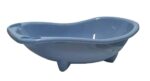 Bacinella vaschetta vasca per bagnetto neonato bambini neonati cm 85x47x26 h ovale blu 156ds