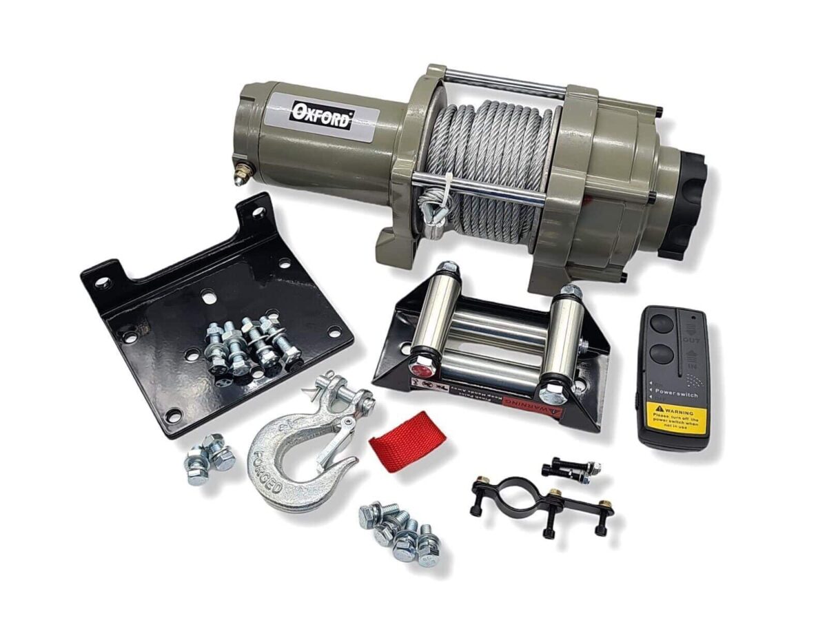 VERRICELLO ELETTRICO 12V ARGANO PARANCO 4000 LB TELECOMANDO BARCA FRIZIONE 016ox - immagine 2