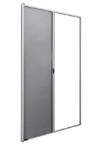 ZANZARIERA LATERALE PORTA FINESTRA PORTE RIDUCIBILE FRIZIONE 160X250 GRIGIO 0988/9