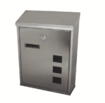 Kit 2 cassette posta postali cassetta postale buca lettere casa esterno condominiale condominio grigio 760ev - immagine 2