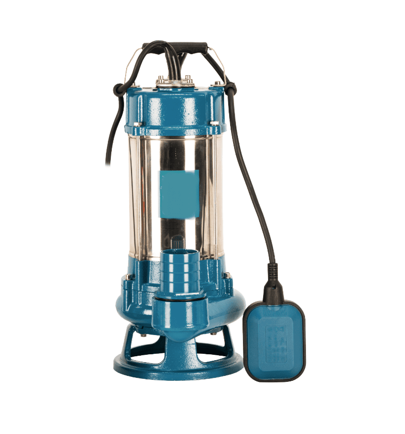 elettropompa 2(1) Elettropompa pompa 1,5 Hp sommersa trituratrice con galleggiante acque sporche trituratore 1100w 310ev - immagine 1