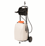 Motopompa a batteria pompa a spalla irroratrice irrorare diserbante giardino carrellata 40lt 853ev