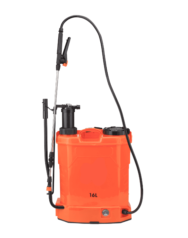 pompa 2 funzioni Pompa a spalla zaino doppia funzione 2 funzioni manuale batteria giardino 16 litri lt nebulizzatore irroratrice spruzzino 747ev - immagine 1