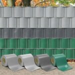 Fascia frangivista balcone ringhiera fasce strisce privacy 35x19mt verde 252ds