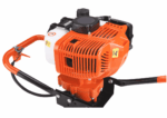 Trivella mototrivella a scoppio 52 cc punta 150 mm fori sabbia terreno buchi 378ev - immagine 3