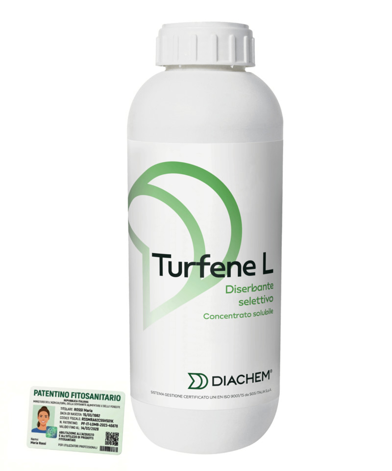 TURFENE L Turfene L erbicida selettivo controllo erbe a foglia larga 1 lt piante prati - immagine 1