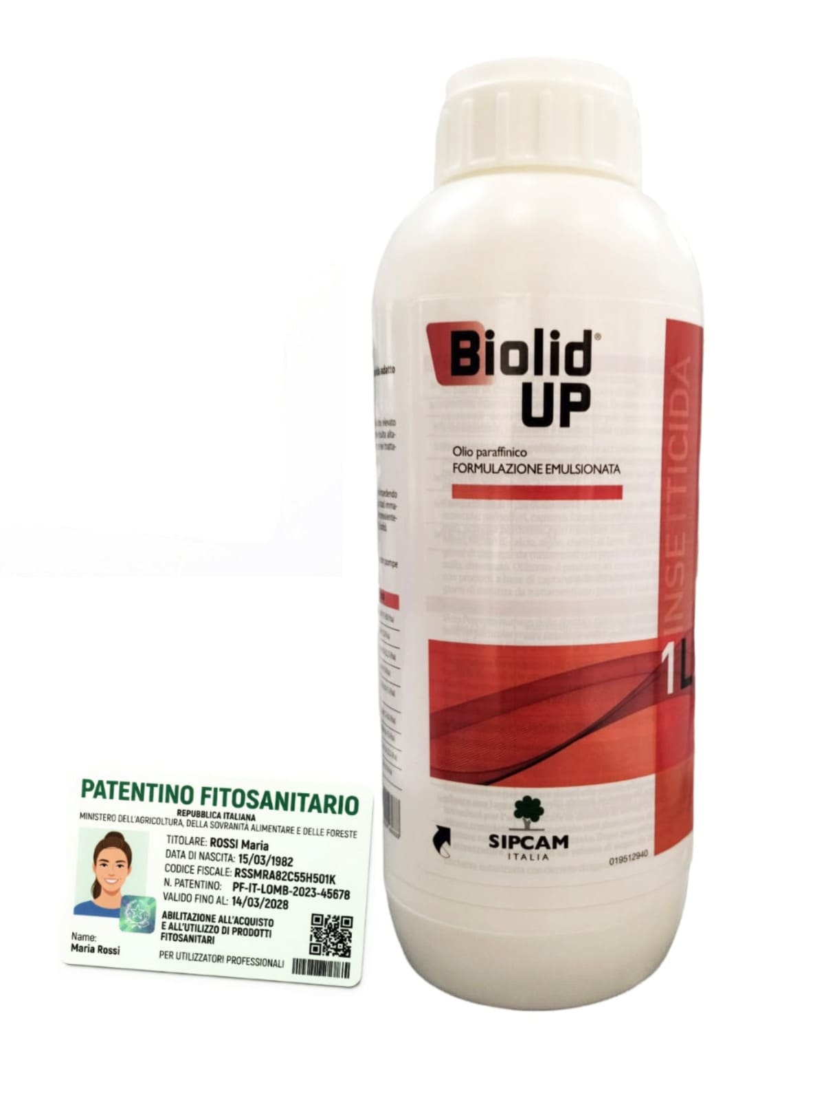 biolid Biolid up insetticida acaricida a base di olio minerale bianco paraffinico 1 lt - immagine 1