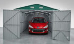 Casa casetta capanna da giardino 14mq lamiera garage rimessa auto box cm 495x300x232 h  948v - immagine 5