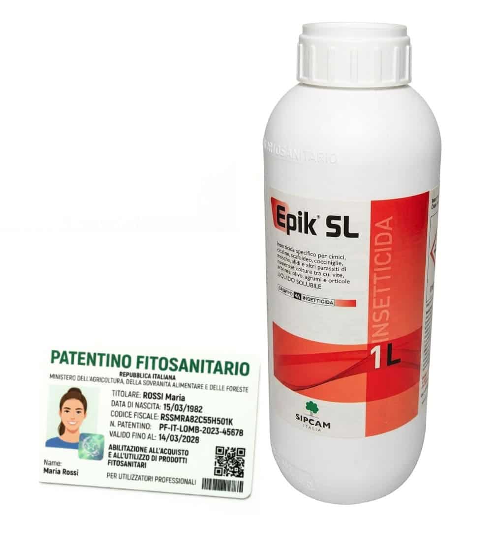 epik sl insetticida Epik sl insetticida sistemico a base di acetamiprid varie colture olivo 1 lt - immagine 1