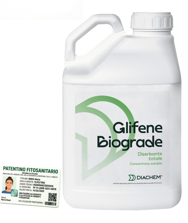 glifene biograde glifene biograde erbicida sistemico infestanti perenni 0,5 lt agrumi vite olivo - immagine 1