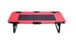 Cuccia lettino per cani gatti cane piccola media taglia brandina pieghevole animali rosso cm 78x52x17 h  367ds - immagine 2