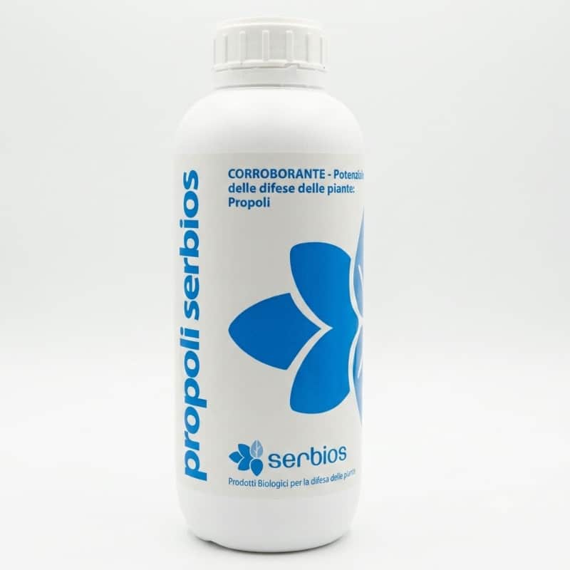 serbios propoli Propoli serbios corroborante potenziatore della difesa delle piante varie colture 1 lt - immagine 1