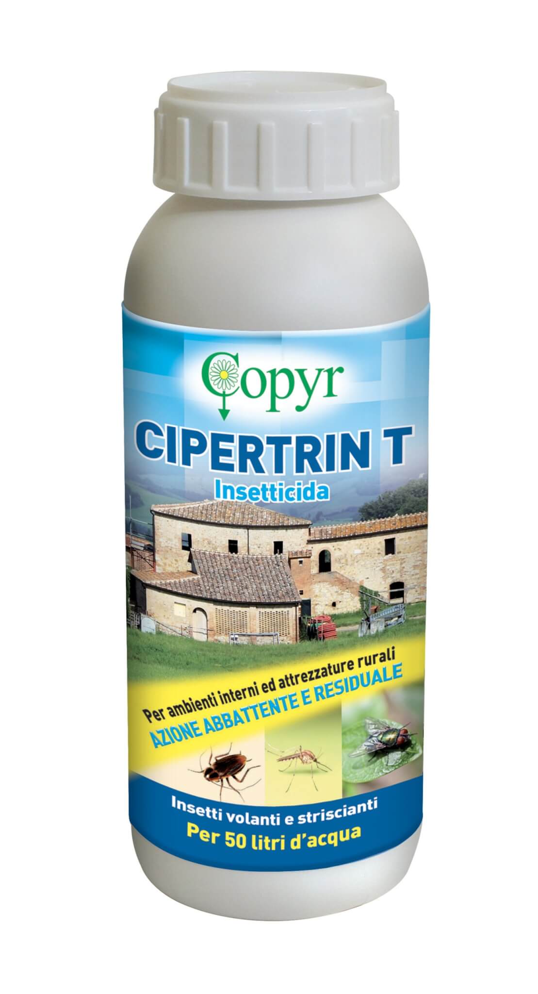 CIPERTRIN-T-flacone-500ml-1535002-scaled Copyr CIPERTRIN T Insetticida Cipermetrina Tetrametrina zanzare mosche 500 ml - immagine 1