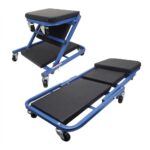 Lettino sotto auto macchina 2 in 1 sgabello carrello meccanico officina 472sa - immagine 2