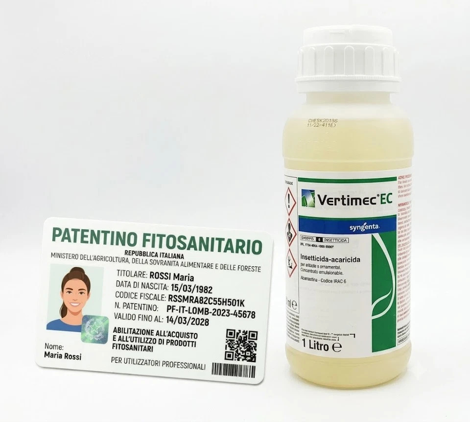 VERTIMEC 1 LT Vertimec EC insetticida-acaricida per varie culture(Abametina pura 1,84%) 1 LT - immagine 1