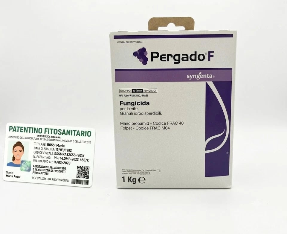 pergado 1 Pergado F fungicida antiperonosporico citotropico-translaminare per vite Kg 1 - immagine 1