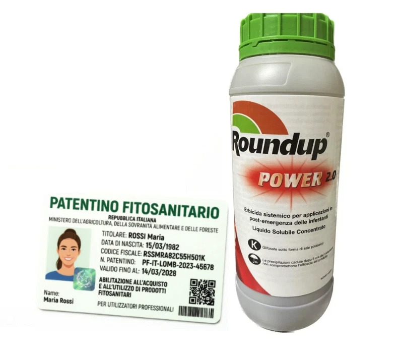 roundup 2 Roundup Power 2.0 erbicida diserbante al glifosate 28% post emergenza 1 lt - immagine 1