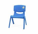 Sedia in plastica polipropilene per bambino bimbo casa giardino sedie gioco bambini scuola asilo azzurro 703