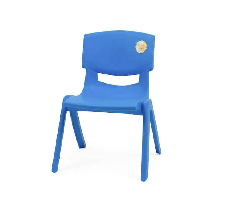 sedia azzurro Sedia in plastica polipropilene per bambino bimbo casa giardino sedie gioco bambini scuola asilo azzurro 703 - immagine 1