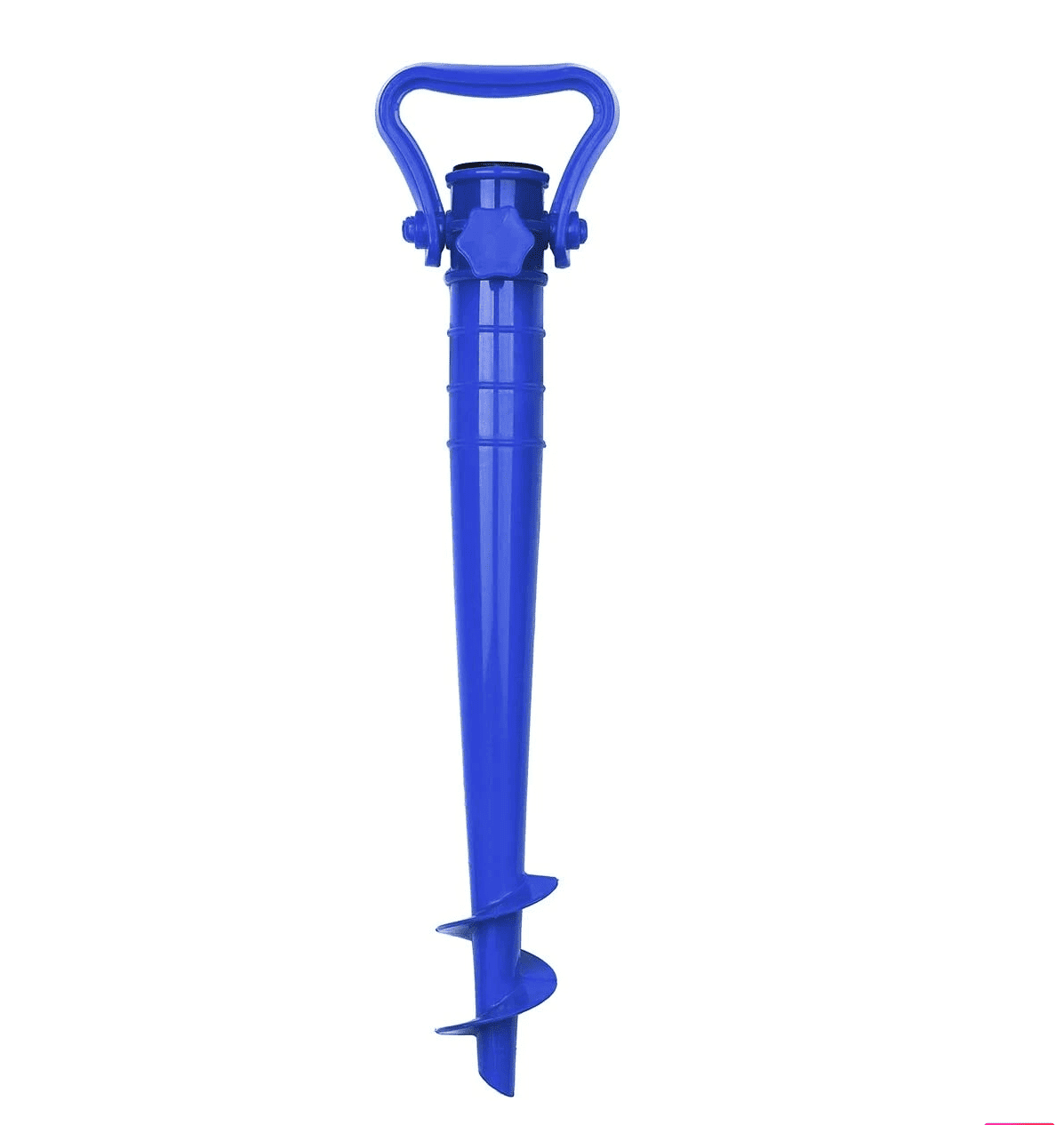 trivella TRIVELLA PICCHETTO BASE PORTA OMBRELLONE UNIVERSALE SCAVA SABBIA 38 CM MARE 914B - immagine 1