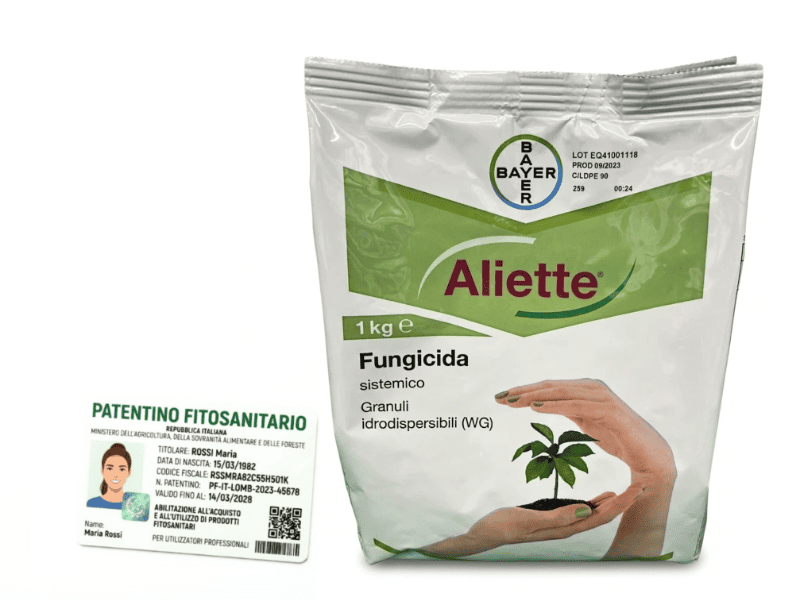 aliette Aliette Bayer 1 kg Fosetil Alluminio 80% Fungicida Sistemico Professionale - immagine 1