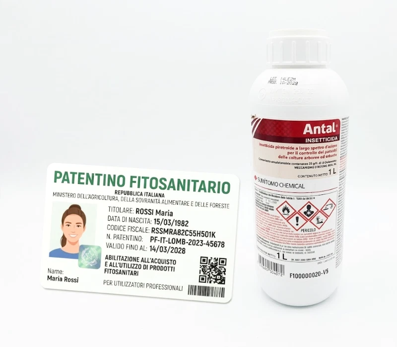ANTAL 1 Antal Insetticida per varie colture a base di deltametrina pura 2,8% lt 1 - immagine 1