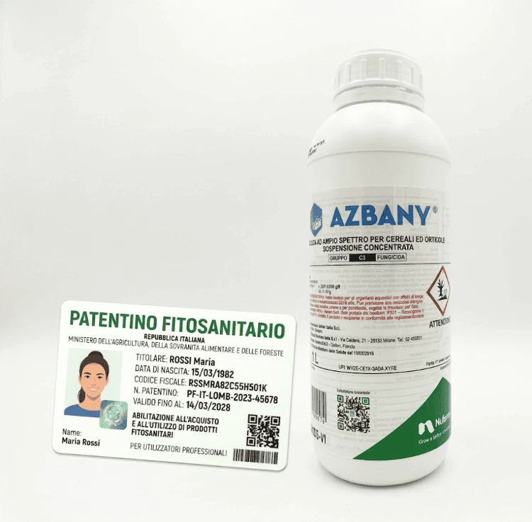 AZBANYY Azbany fungicida a base di Azoxystrobin 22,01% oidio (similare Ortiva) lt 1 - immagine 1