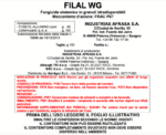 FILAL WG fungicida contro Phytophthora plasmopara fosetil alluminio 80% 1 kg - immagine 3