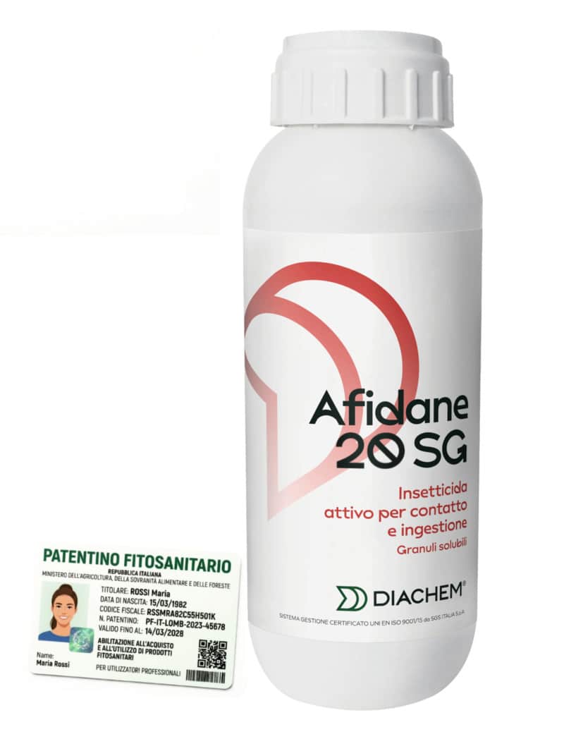 afidane-20 Afidane 20 SG insetticida sistemico acetamiprid 20% colza ciliegie contro afidi gr 500 granulare - immagine 1