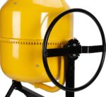 Betoniera 180L 650w impastatrice elettrica miscelatore cemento 2 ruote  778ev - immagine 2
