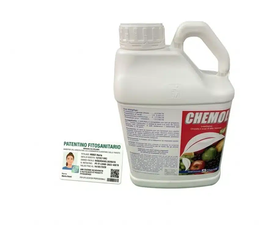 chemol 5 Chemol olio bianco insetticida ovicida a base di Olio bianco varie colture 5 lt - immagine 1