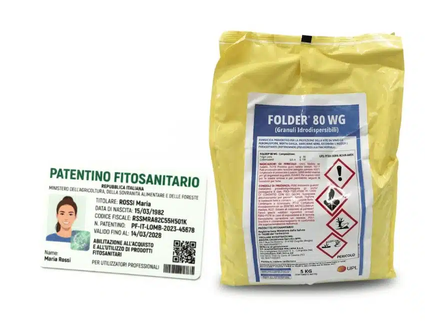 folder fungicida Folder 80 WG fungicida Folpet Puro 80% per Vite da vino contro peronospora Kg 5 - immagine 1