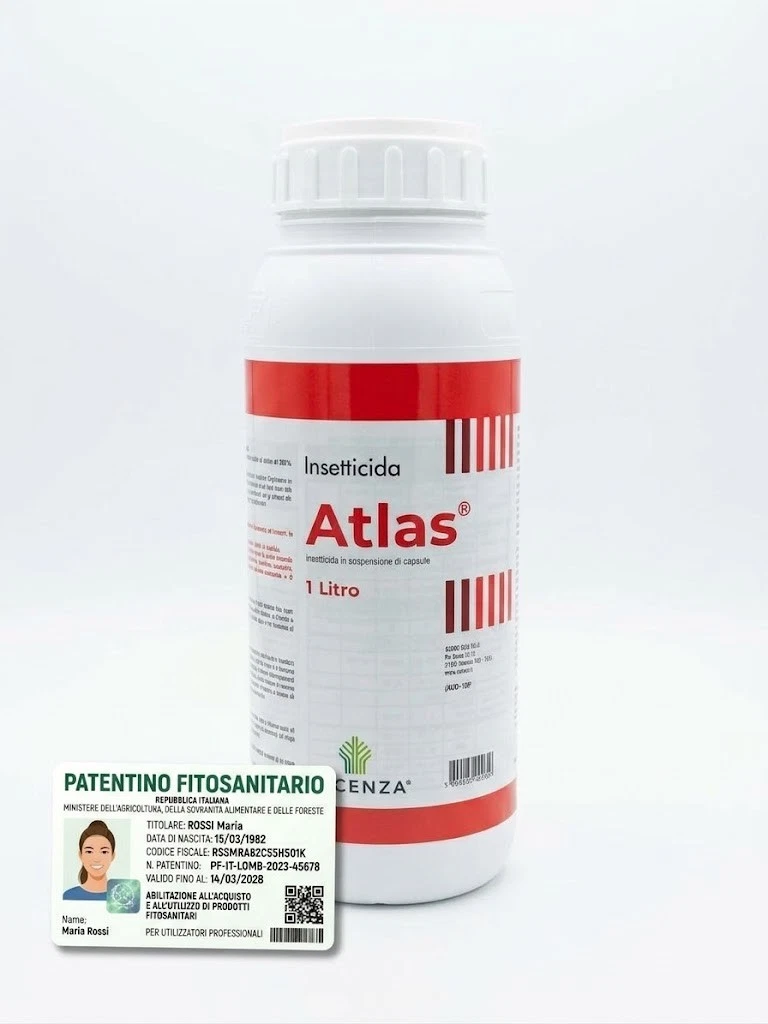 ATLAS 1 Atlas Insetticida Ascenza Lambda-cialotrina 9,4 % (KARATE ZEON) vite melo 1 lt - immagine 1