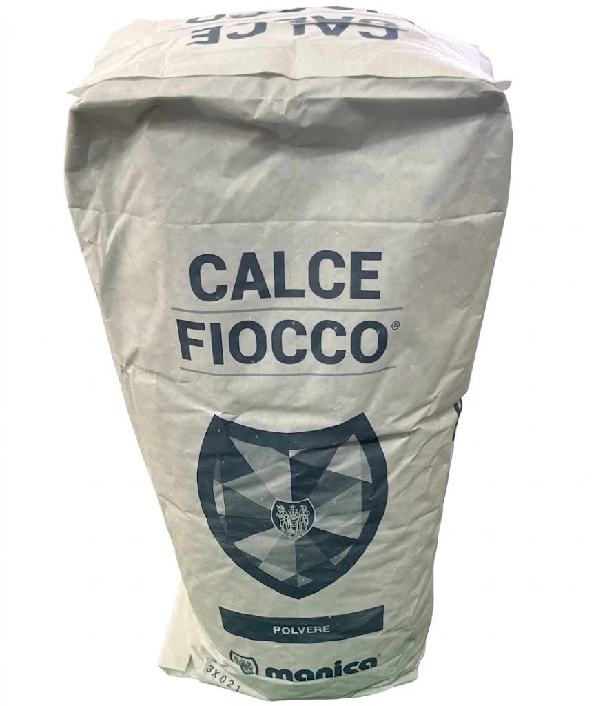 CALCE FIOCCO Calce Fiocco idrata polvere Bio Idrossido di calcio 93% disinfettante kg 6 - immagine 1
