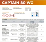 CAPTAIN 80 WG Fungicida Captano 80% Granuli Idrodisperdibili ticchiolatura 1 kg - immagine 2