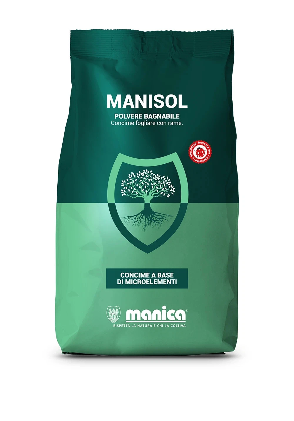MANISOL POLVERE CONCIME Manisol Concime Fogliare con Rame zinco BIO olivo pomodoro vite manica 15 KG - immagine 1