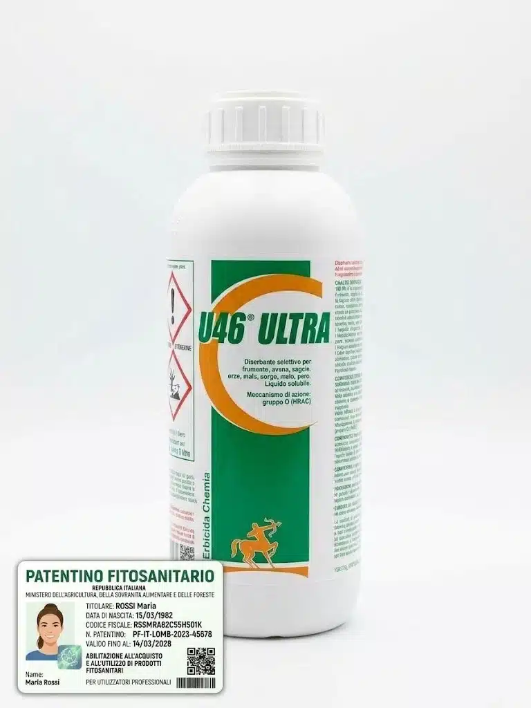U46 ULTRA ERBICIDA CHEMIA Chemia U46 ULTRA erbicida diserbante selettivo varie colture melo pero 1 lt - immagine 1