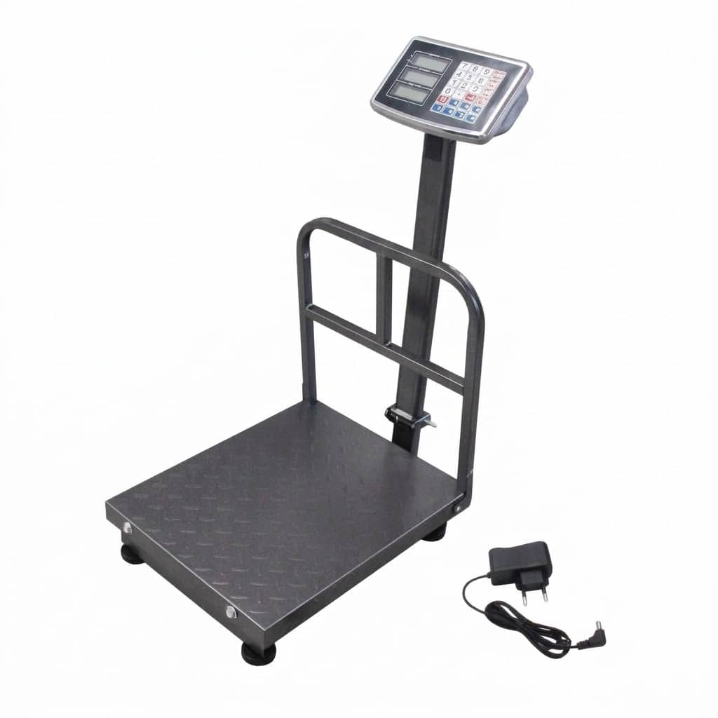 bilico 300 Bilico bilancia digitale 150 Kg elettronica bascula piatto cm 40x30 prezzatura 103sa - immagine 1
