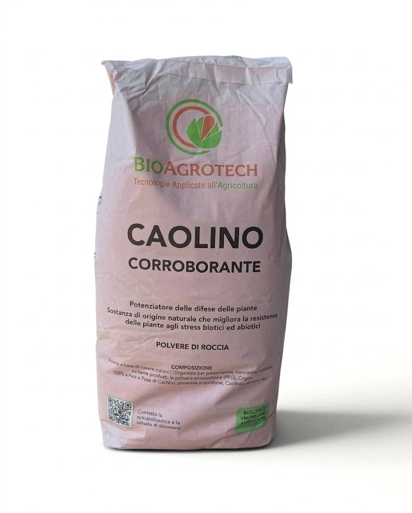caolino Caolino corroborante potenziatore difese naturali MOSCA DELL'OLIVO 25 kg - immagine 1