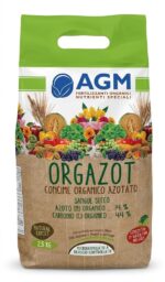 Orgazot concime organico azotato Sangue Secco granulare azoto carbonio kg 2,5