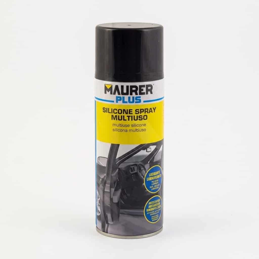 silicone spray Spray al silicone multiuso lubrificante auto macchinari idrorepellente 400ml maurer 176ma - immagine 1
