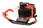 Trivella mototrivella a scoppio 52 cc punta 150 mm fori sabbia terreno buchi 346ev - immagine 2